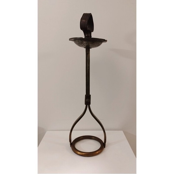 Image 1 of Cendrier vintage à piédestal, 1984