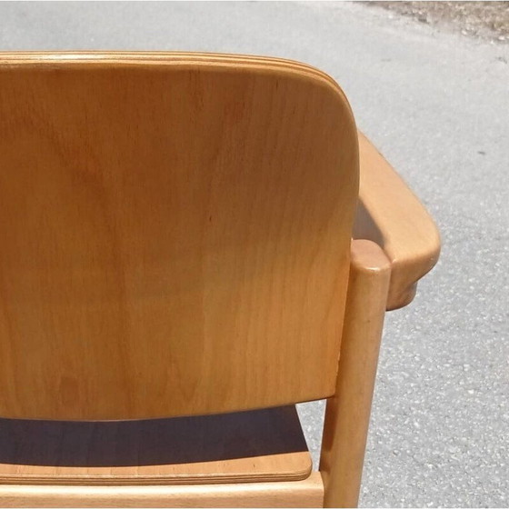 Image 1 of Paire de fauteuils vintage en chêne, Suisse