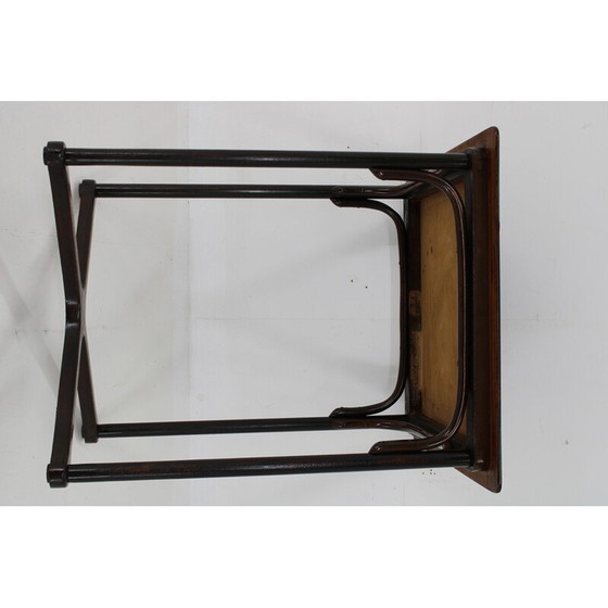 Image 1 of Table d'appoint vintage en hêtre Art Nouveau par J et J Kohn, Autriche 1910