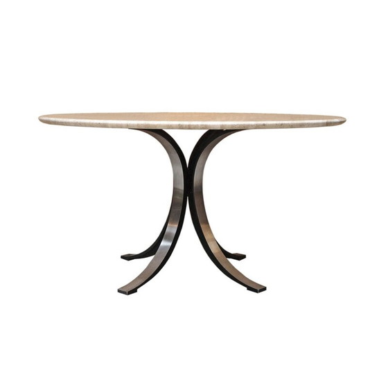 Image 1 of Table de salle à manger vintage en marbre modèle T69 par Osvaldo Borsani pour Tecno, Italie 1963