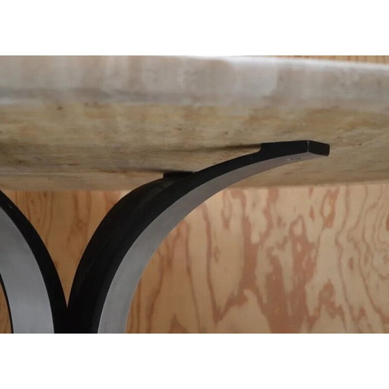 Image 1 of Table de salle à manger vintage en marbre modèle T69 par Osvaldo Borsani pour Tecno, Italie 1963
