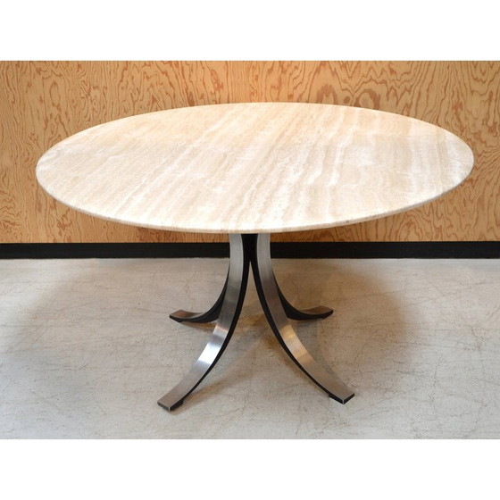 Image 1 of Table de salle à manger vintage en marbre modèle T69 par Osvaldo Borsani pour Tecno, Italie 1963