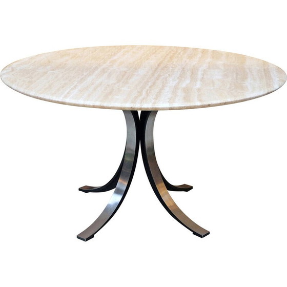 Image 1 of Table de salle à manger vintage en marbre modèle T69 par Osvaldo Borsani pour Tecno, Italie 1963