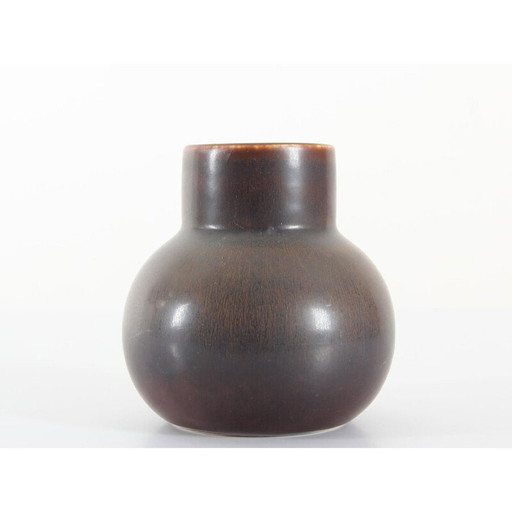 Vase scandinave vintage en céramique modèle "CEA" par Carl Harry Stahane, 1950