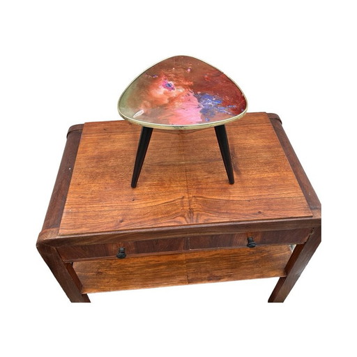 Table d'appoint vintage par Jese Möbel, Allemagne 1970