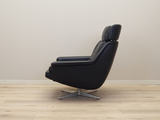 Image 1 of Fauteuil pivotant, Design danois, 1970S, Designer : Werner Langenfeld, Manufacture : Esa