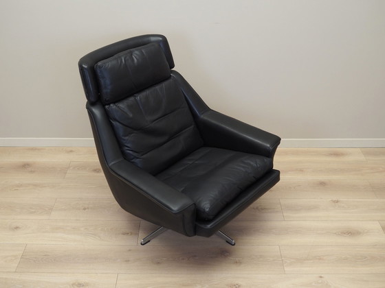 Image 1 of Fauteuil pivotant, Design danois, 1970S, Designer : Werner Langenfeld, Manufacture : Esa