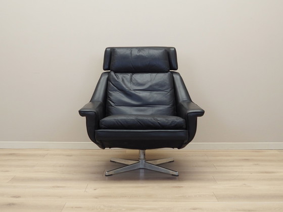 Image 1 of Fauteuil pivotant, Design danois, 1970S, Designer : Werner Langenfeld, Manufacture : Esa