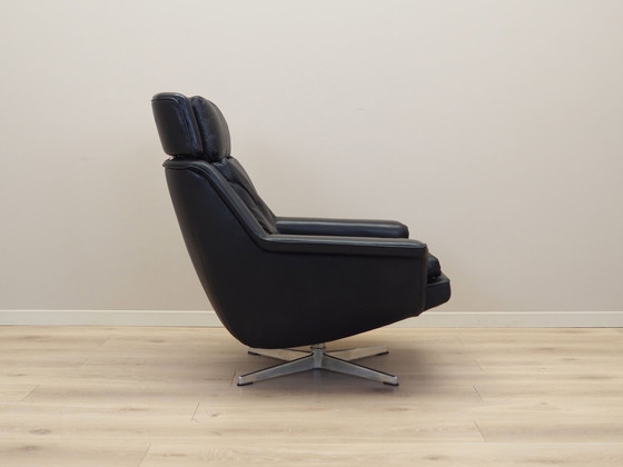 Image 1 of Fauteuil pivotant, Design danois, 1970S, Designer : Werner Langenfeld, Manufacture : Esa