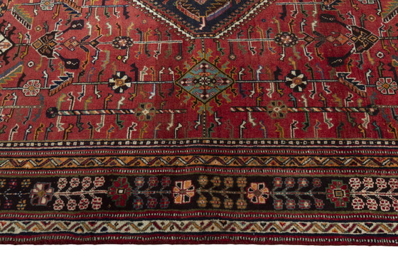 Image 1 of 254 X 165 cm Tapis nomade Ghashghaï en laine noué à la main