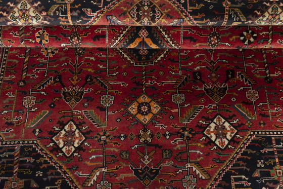 Image 1 of 254 X 165 cm Tapis nomade Ghashghaï en laine noué à la main