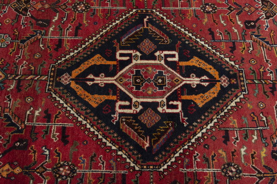 Image 1 of 254 X 165 cm Tapis nomade Ghashghaï en laine noué à la main