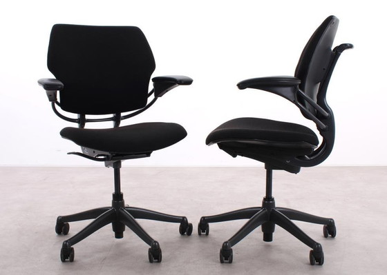 Image 1 of Chaise de bureau Humanscale Freedom Noir