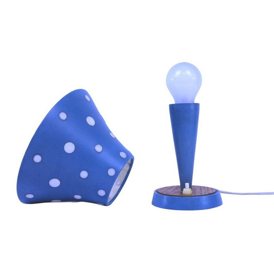 Image 1 of Lampe de table vintage avec abat-jour en métal "6217", 1950