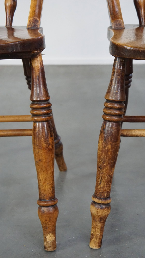 Image 1 of 2 X Chaise de salle à manger en bois