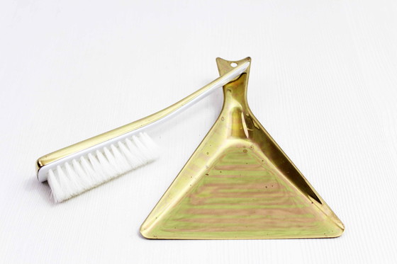 Image 1 of Pelle Et Balayette De Table Vintage 1970