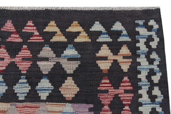 Image 1 of Kilim afghan en laine tissé à la main - 189 X 130 cm - Nouveau