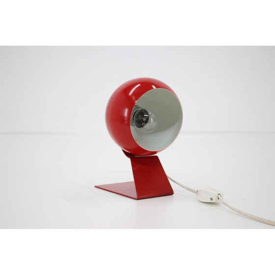 Image 1 of Lampe de table rouge réglable, Allemagne 1960