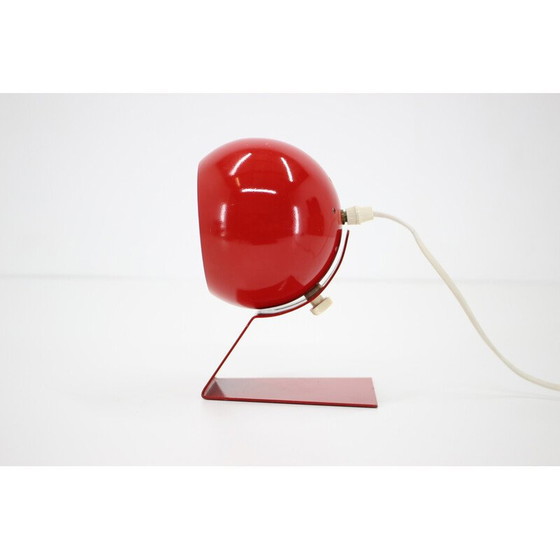 Image 1 of Lampe de table rouge réglable, Allemagne 1960