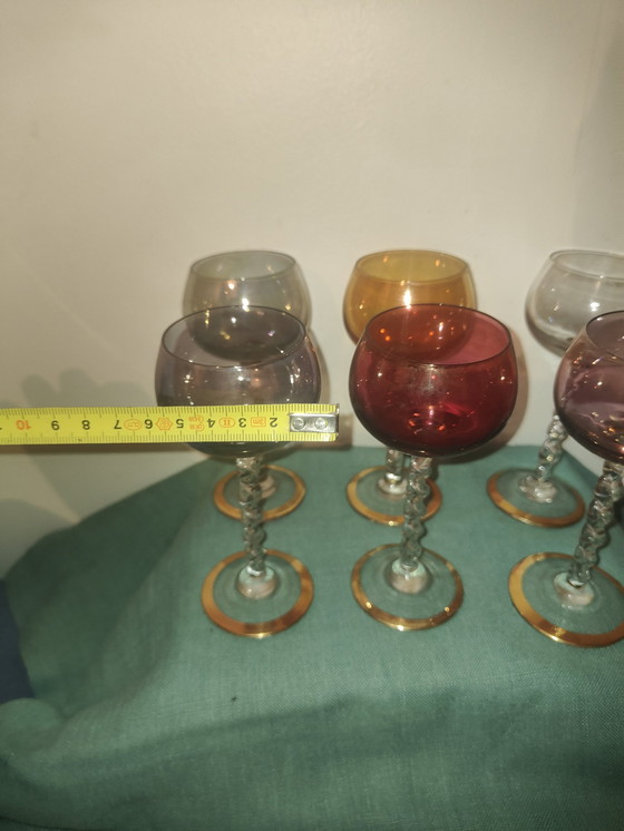 Image 1 of Verre A Vin Crystal Murano