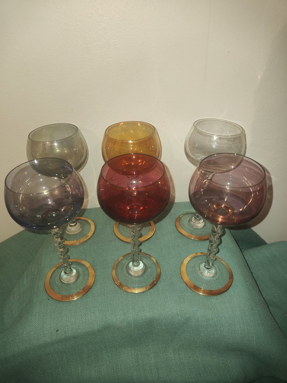 Image 1 of Verre A Vin Crystal Murano