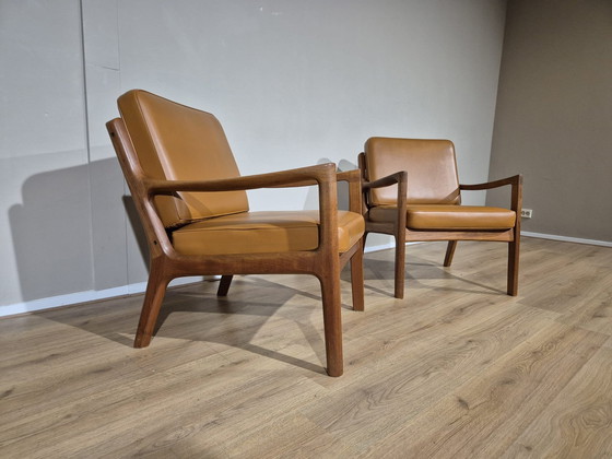 Image 1 of France En Son - Chaises de sénateur - Milieu du siècle - Ole Wanscher