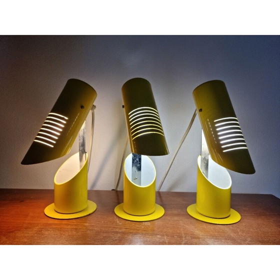 Image 1 of Ensemble de trois lampes Napako vintage, 1970