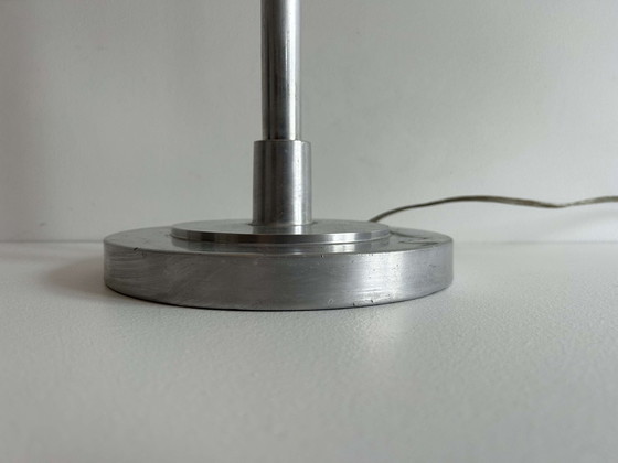 Image 1 of Lampe De Table Xl, Métal Chromé, France 1920