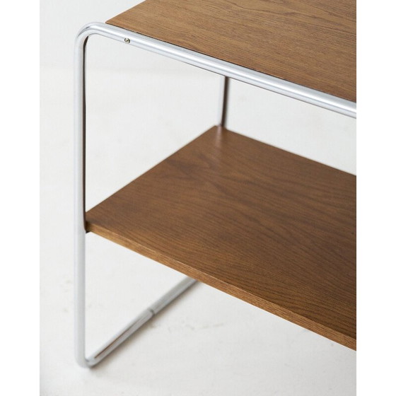 Image 1 of Table d'appoint vintage en bois modèle B12 par Marcel Breuer pour Thonet, 1930