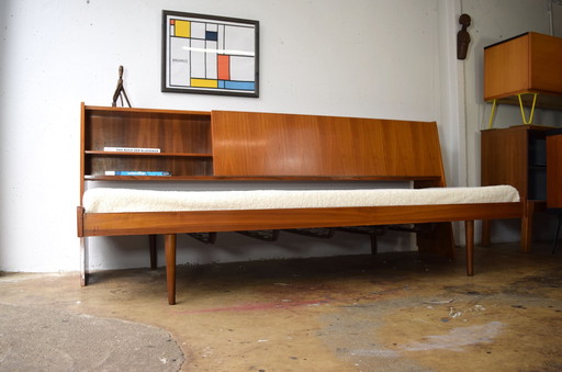 Mid Century Daybed Lit de jour Vintage Bed 1960