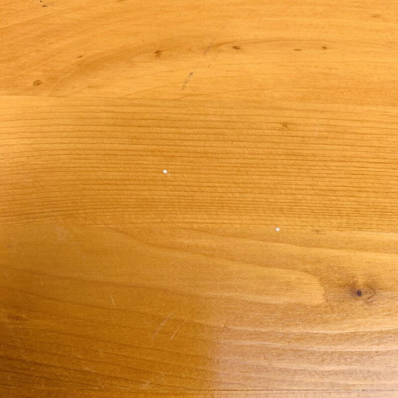 Image 1 of Table basse vintage avec paire de poufs