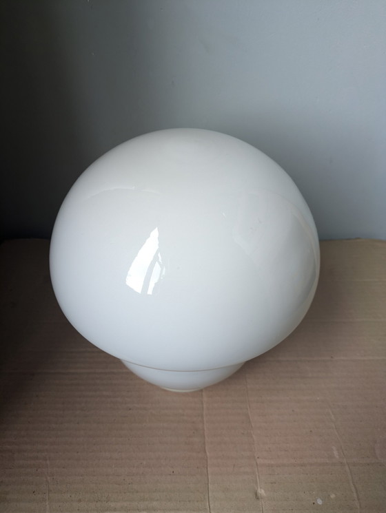 Image 1 of Lampe à champignon blanc '70's