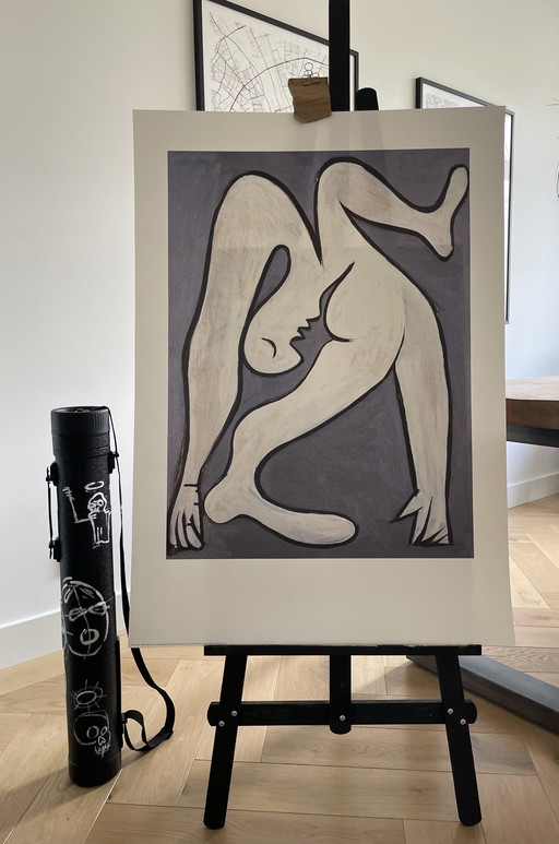 Pablo Picasso (1881-1973). Femme Acrobate, 1930, Copyright 2004 Succession Pablo Picasso, Sabam Belgique