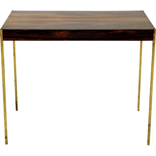 Table d'appoint vintage en palissandre, Suède 1960