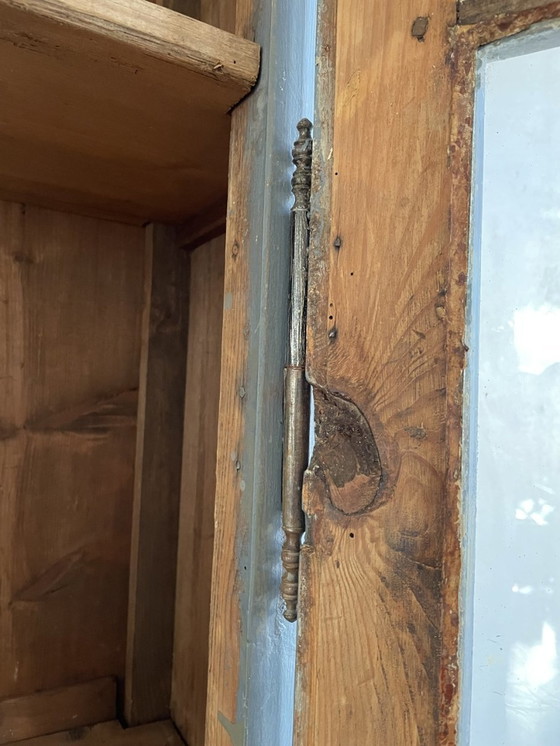 Image 1 of Haute vitrine 18E siècle Armoire de service Armoire de cuisine 3 M française