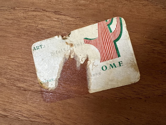 Image 1 of Table d'appoint vintage - Teck - O.M.F.