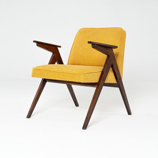 2X Fauteuils "Bunny" par Jozef Czierowski 1960S