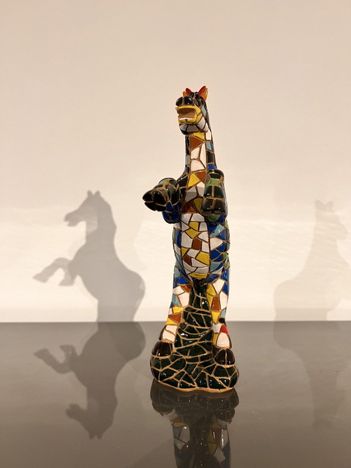 Figure de cheval en mosaïque