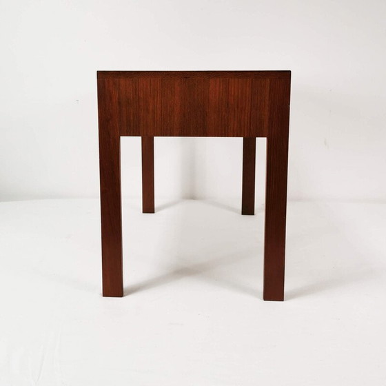 Image 1 of Ensemble de 3 tables d'appoint vintage en teck par I. Wikkelso pour Cfc Silkeborg, Danemark années 1960
