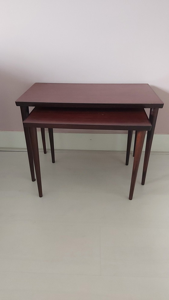 Image 1 of 2X Tables d'appoint scandinaves