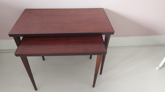 Image 1 of 2X Tables d'appoint scandinaves