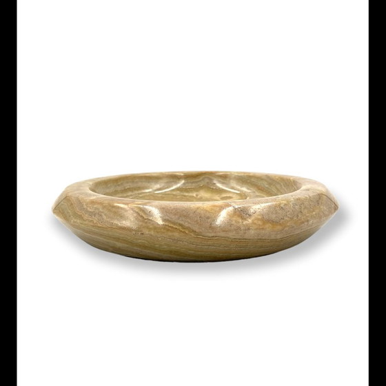 Image 1 of Cendrier vintage en onyx vert, Italie 1970