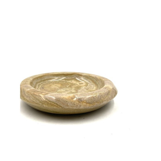 Image 1 of Cendrier vintage en onyx vert, Italie 1970