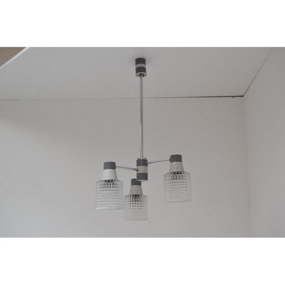 Image 1 of Lustre vintage de Drukov, Tchécoslovaquie 1970