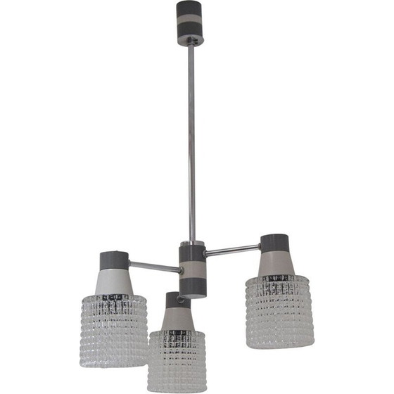 Image 1 of Lustre vintage de Drukov, Tchécoslovaquie 1970