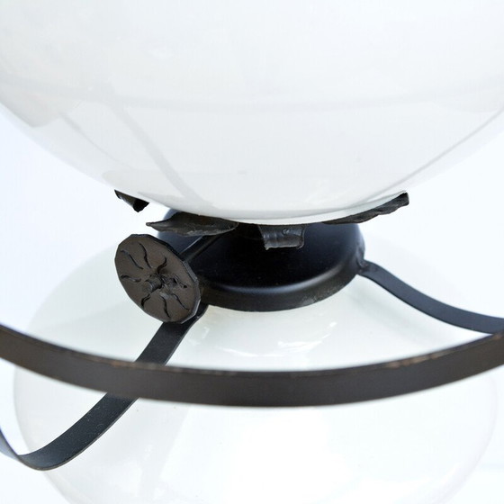 Image 1 of Lampe de table en cuivre du milieu du siècle, Pologne 1960s