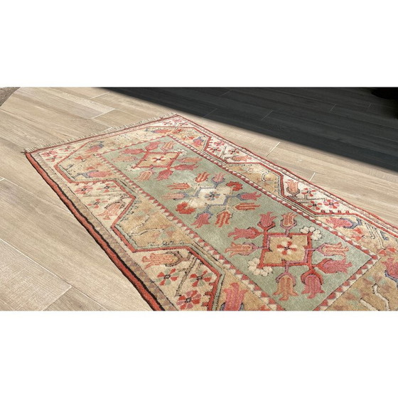 Image 1 of Tapis oriental vintage art déco Milas