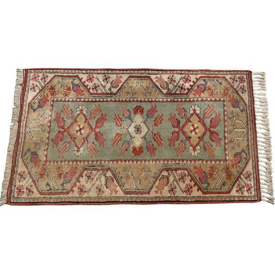 Image 1 of Tapis oriental vintage art déco Milas