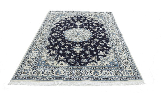 Image 1 of Tapis persan noué à la main original Naïn 12 La 242 X 170 cm