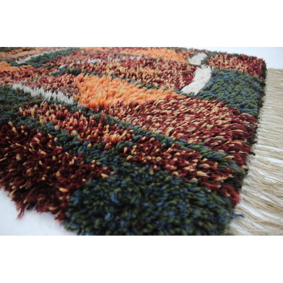 Image 1 of Tapis danois en laine du milieu du siècle, 1970